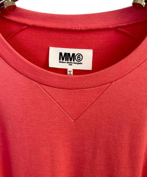 MM6 Maison Margiela（エムエムシックスメゾンマルジェラ）MM6 Maison Margiela (エムエムシックスメゾンマルジェラ) ノースリーブニット ピンク サイズ:1の古着・服飾アイテム