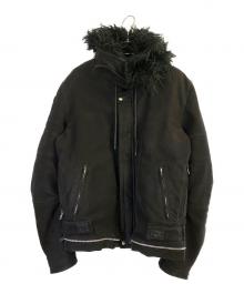 HELMUT LANG（ヘルムートラング）の古着「Astro Biker jacket」｜ブラック