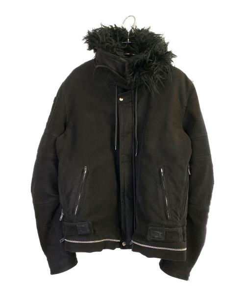 HELMUT LANG（ヘルムートラング）HELMUT LANG (ヘルムートラング) Astro Biker jacket ブラック サイズ:46の古着・服飾アイテム