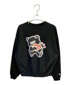 HUMAN MADE×UNDERCOVERヒューマンメイド×アンダーカバー）の古着「GRAPHIC PRINT SWEATER」｜ブラック