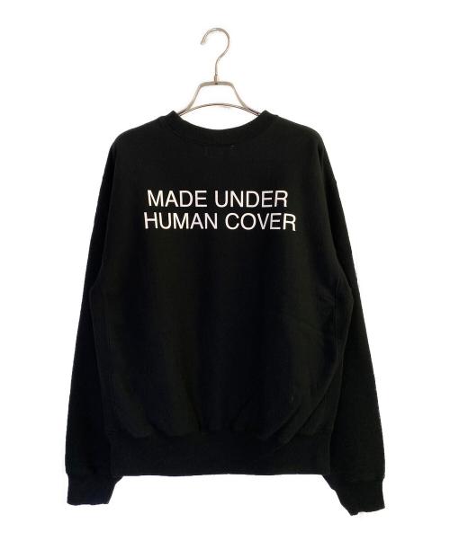 HUMAN MADE（ヒューマンメイド）HUMAN MADE (ヒューマンメイド) UNDERCOVER (アンダーカバー) GRAPHIC PRINT SWEATER ブラック サイズ:Mの古着・服飾アイテム
