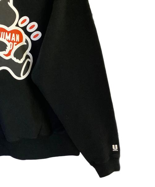 HUMAN MADE（ヒューマンメイド）HUMAN MADE (ヒューマンメイド) UNDERCOVER (アンダーカバー) GRAPHIC PRINT SWEATER ブラック サイズ:Mの古着・服飾アイテム