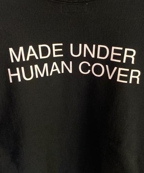 HUMAN MADE（ヒューマンメイド）HUMAN MADE (ヒューマンメイド) UNDERCOVER (アンダーカバー) GRAPHIC PRINT SWEATER ブラック サイズ:Mの古着・服飾アイテム