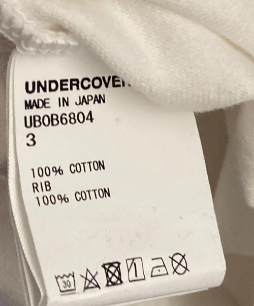 UNDERCOVER（アンダーカバー）UNDERCOVER (アンダーカバー) 半袖Tシャツ ホワイト サイズ:3の古着・服飾アイテム