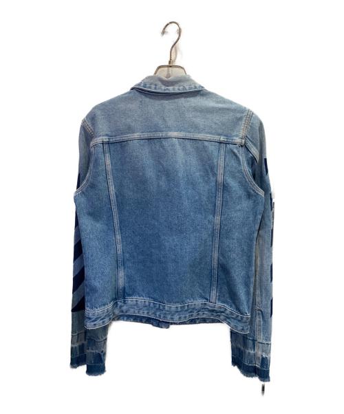 OFFWHITE（オフホワイト）OFFWHITE (オフホワイト) デニムジャケット インディゴ サイズ:40の古着・服飾アイテム