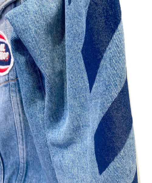 OFFWHITE（オフホワイト）OFFWHITE (オフホワイト) デニムジャケット インディゴ サイズ:40の古着・服飾アイテム
