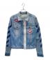 OFFWHITE（オフホワイト）の古着「デニムジャケット」｜インディゴ