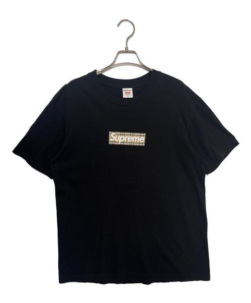SUPREME（シュプリーム）Supreme (シュプリーム) BURBERRY (バーバリー) Box Logo Tee ブラック サイズ:Mの古着・服飾アイテム
