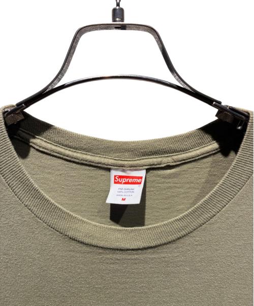 SUPREME（シュプリーム）SUPREME (シュプリーム) Cross Box Logo Tee カーキ サイズ:Mの古着・服飾アイテム