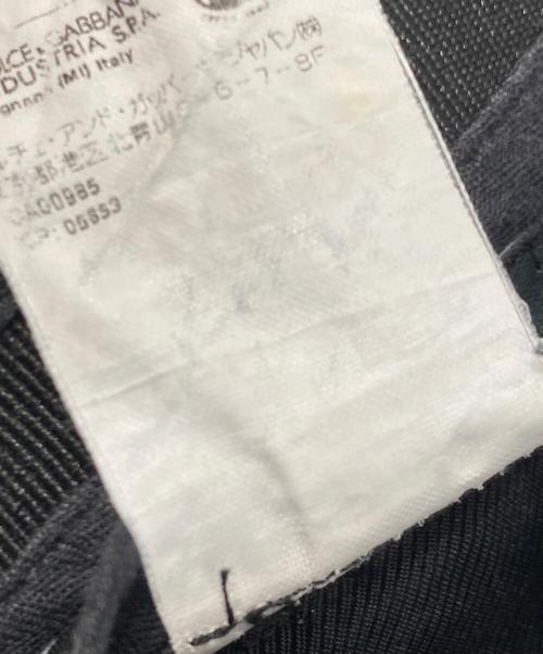 DOLCE & GABBANA（ドルチェ＆ガッバーナ）DOLCE & GABBANA (ドルチェ＆ガッバーナ) スラックス ブラック サイズ:44の古着・服飾アイテム