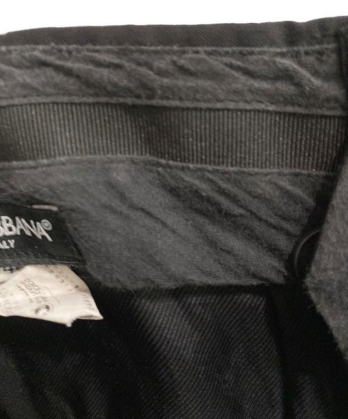 DOLCE & GABBANA（ドルチェ＆ガッバーナ）DOLCE & GABBANA (ドルチェ＆ガッバーナ) スラックス ブラック サイズ:44の古着・服飾アイテム