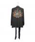 GUCCI (グッチ) ブラックシルクシャツ ブラック サイズ:38：35000円