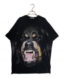GIVENCHY（ジバンシィ）の古着「Rottweiler Printed T-Shirt」｜ブラック