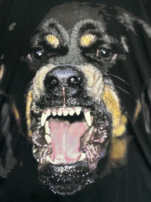 GIVENCHY（ジバンシィ）GIVENCHY (ジバンシィ) Rottweiler Printed T-Shirt ブラック サイズ:XLの古着・服飾アイテム