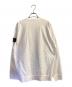 STONE ISLAND (ストーンアイランド) コンパスパッチロングスリーブTシャツ ホワイト サイズ:L：35000円