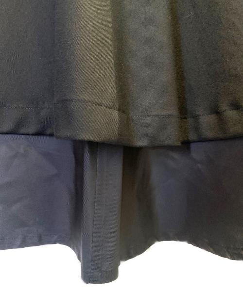 noir kei ninomiya（ノワール ケイ ニノミヤ）noir kei ninomiya (ノワール ケイ ニノミヤ) ティアード レイヤードスカート ブラック サイズ:Sの古着・服飾アイテム