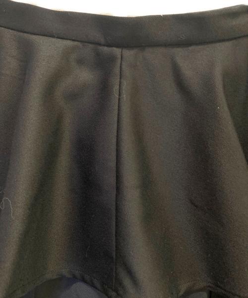 noir kei ninomiya（ノワール ケイ ニノミヤ）noir kei ninomiya (ノワール ケイ ニノミヤ) ティアード レイヤードスカート ブラック サイズ:Sの古着・服飾アイテム