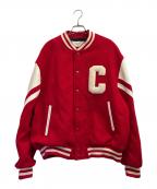 CELINEセリーヌ）の古着「jackson teddy jacket/ジャクソン テディジャケット」｜レッド