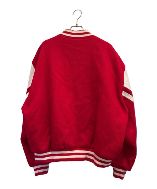 CELINE（セリーヌ）CELINE (セリーヌ) jackson teddy jacket/ジャクソン テディジャケット レッド サイズ:52の古着・服飾アイテム