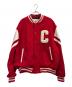 CELINE（セリーヌ）の古着「jackson teddy jacket/ジャクソン テディジャケット」｜レッド