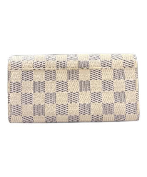 LOUIS VUITTON（ルイ ヴィトン）LOUIS VUITTON (ルイ ヴィトン) ポルトフォイユ サラ ダミエアズール ホワイトの古着・服飾アイテム