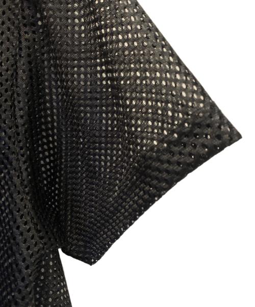 COMME des GARCONS HOMME PLUS（コムデギャルソンオムプリュス）COMME des GARCONS HOMME PLUS (コムデギャルソンオムプリュス) メッシュカットソー ブラック サイズ:Lの古着・服飾アイテム