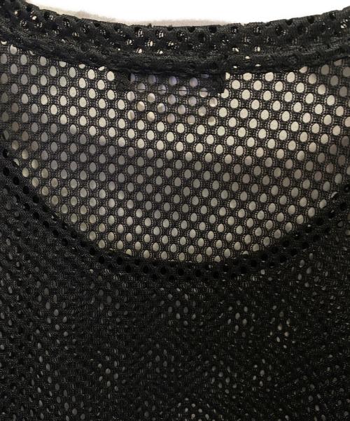 COMME des GARCONS HOMME PLUS（コムデギャルソンオムプリュス）COMME des GARCONS HOMME PLUS (コムデギャルソンオムプリュス) メッシュカットソー ブラック サイズ:Lの古着・服飾アイテム