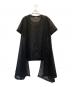 COMME des GARCONS HOMME PLUS（コムデギャルソンオムプリュス）の古着「メッシュカットソー」｜ブラック