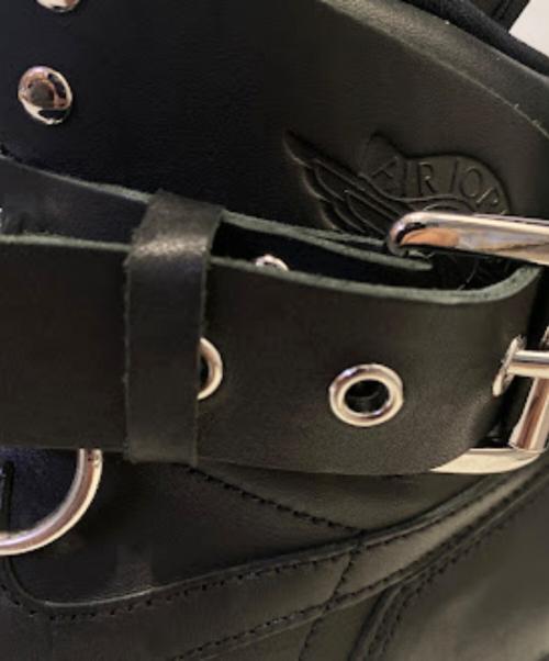 NIKE（ナイキ）NIKE (ナイキ) COMME des GARCONS HOMME PLUS (コムデギャルソンオムプリュス) HIGH STRAP ブラック サイズ:29の古着・服飾アイテム