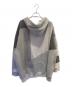 VALENTINO (ヴァレンティノ) ジップアップロゴパーカー ライトグレー サイズ:XL：35000円