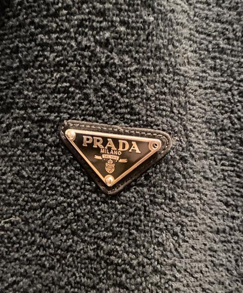 PRADA（プラダ）PRADA (プラダ) ジップアップパーカー ブラック サイズ:48の古着・服飾アイテム
