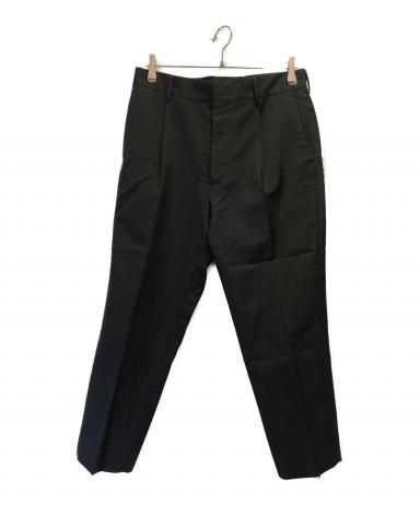 中古・古着通販】PRADA (プラダ) ストレートパンツ ブラック サイズ:48