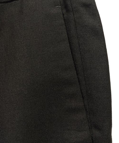 PRADA（プラダ）PRADA (プラダ) ストレートパンツ ブラック サイズ:48の古着・服飾アイテム
