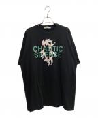 UNDERCOVERアンダーカバー）の古着「CHAOTIC SILENCE カットソー」｜ブラック