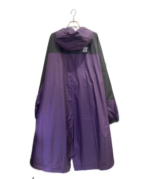 UNDERCOVER（アンダーカバー）UNDERCOVER (アンダーカバー) THE NORTH FACE (ザ ノース フェイス) Hike Fishtail Shell Parka パープル サイズ:Lの古着・服飾アイテム