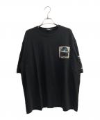 UNDERCOVERアンダーカバー）の古着「25AW TEE Print Rastakraut」｜ブラック