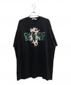 UNDERCOVERアンダーカバー）の古着「CHAOTIC SILENCE カットソー」｜ブラック