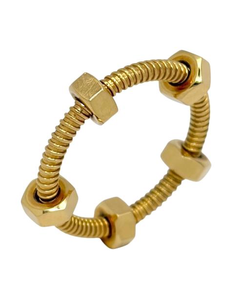 Cartier（カルティエ）Cartier (カルティエ) Écrou de Cartier ring エクル ドゥ カルティエ リング サイズ:55（9号-13号）の古着・服飾アイテム