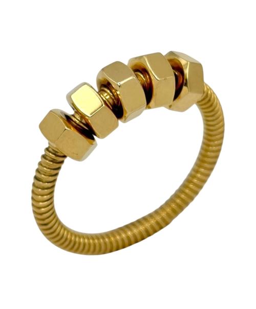 Cartier（カルティエ）Cartier (カルティエ) Écrou de Cartier ring エクル ドゥ カルティエ リング サイズ:55（9号-13号）の古着・服飾アイテム