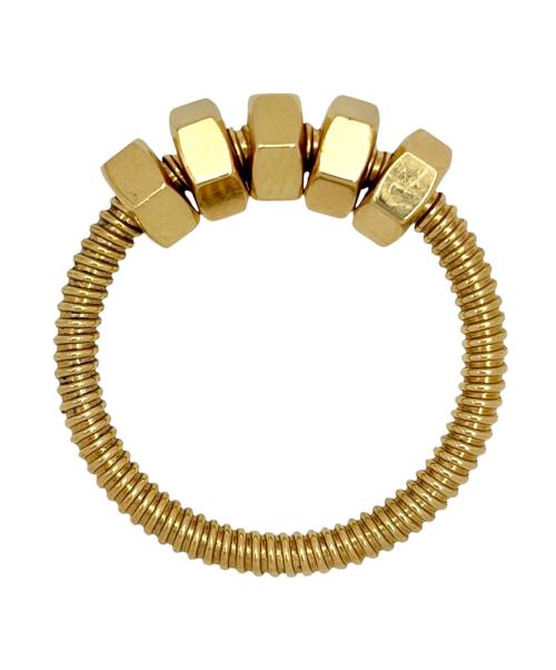 Cartier（カルティエ）Cartier (カルティエ) Écrou de Cartier ring エクル ドゥ カルティエ リング サイズ:55（9号-13号）の古着・服飾アイテム