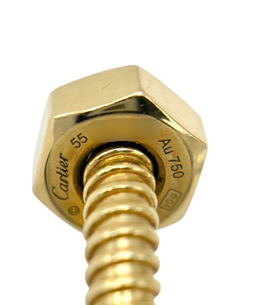 Cartier（カルティエ）Cartier (カルティエ) Écrou de Cartier ring エクル ドゥ カルティエ リング サイズ:55（9号-13号）の古着・服飾アイテム