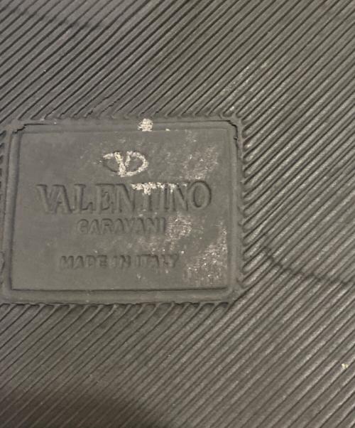 VALENTINO（ヴァレンティノ）VALENTINO (ヴァレンティノ) スタッズサンダル ブラック サイズ:43の古着・服飾アイテム