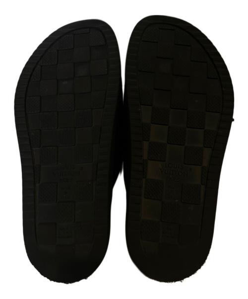LOUIS VUITTON（ルイ ヴィトン）LOUIS VUITTON (ルイ ヴィトン) マイアミ・ミュール ブラック サイズ:8の古着・服飾アイテム