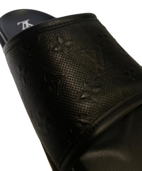 LOUIS VUITTON（ルイ ヴィトン）LOUIS VUITTON (ルイ ヴィトン) マイアミ・ミュール ブラック サイズ:8の古着・服飾アイテム