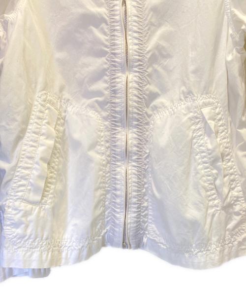 COMME des GARCONS HOMME（コムデギャルソン オム）COMME des GARCONS HOMME (コムデギャルソン オム) ジップアップシャツジャケット ホワイト サイズ:SSの古着・服飾アイテム