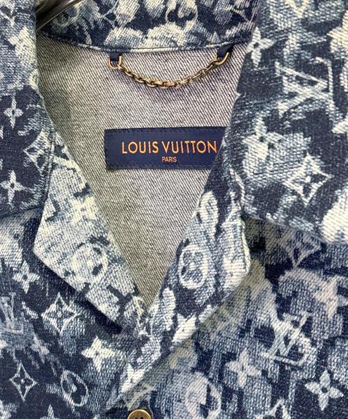 LOUIS VUITTON（ルイ ヴィトン）LOUIS VUITTON (ルイ ヴィトン) 21SS ハワイアン タペストリー 半袖シャツ ネイビー サイズ:XLの古着・服飾アイテム