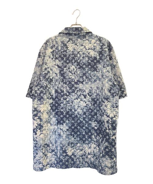 LOUIS VUITTON（ルイ ヴィトン）LOUIS VUITTON (ルイ ヴィトン) 21SS ハワイアン タペストリー 半袖シャツ ネイビー サイズ:XLの古着・服飾アイテム