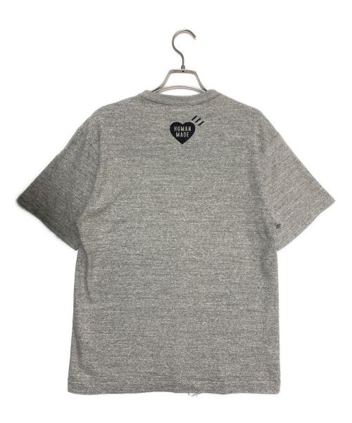 HUMAN MADE（ヒューマンメイド）HUMAN MADE (ヒューマンメイド) Disney (ディズニー) 半袖Tシャツ ライトグレー サイズ:Ｍの古着・服飾アイテム