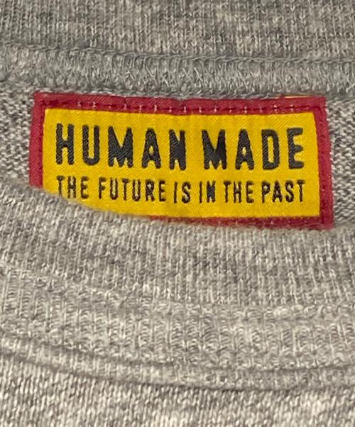 HUMAN MADE（ヒューマンメイド）HUMAN MADE (ヒューマンメイド) Disney (ディズニー) 半袖Tシャツ ライトグレー サイズ:Ｍの古着・服飾アイテム