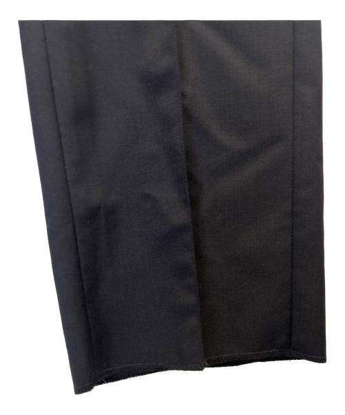 VALENTINO（ヴァレンティノ）VALENTINO (ヴァレンティノ) ドローコード センタープレス スラックス ブラック サイズ:50の古着・服飾アイテム